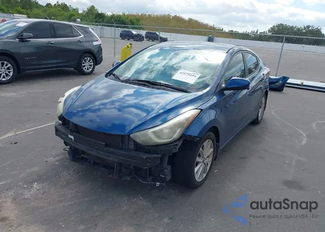 2016 Hyundai Elantra Se z USA, uszkodzony, nr VIN KMHDH4AE6GU599108